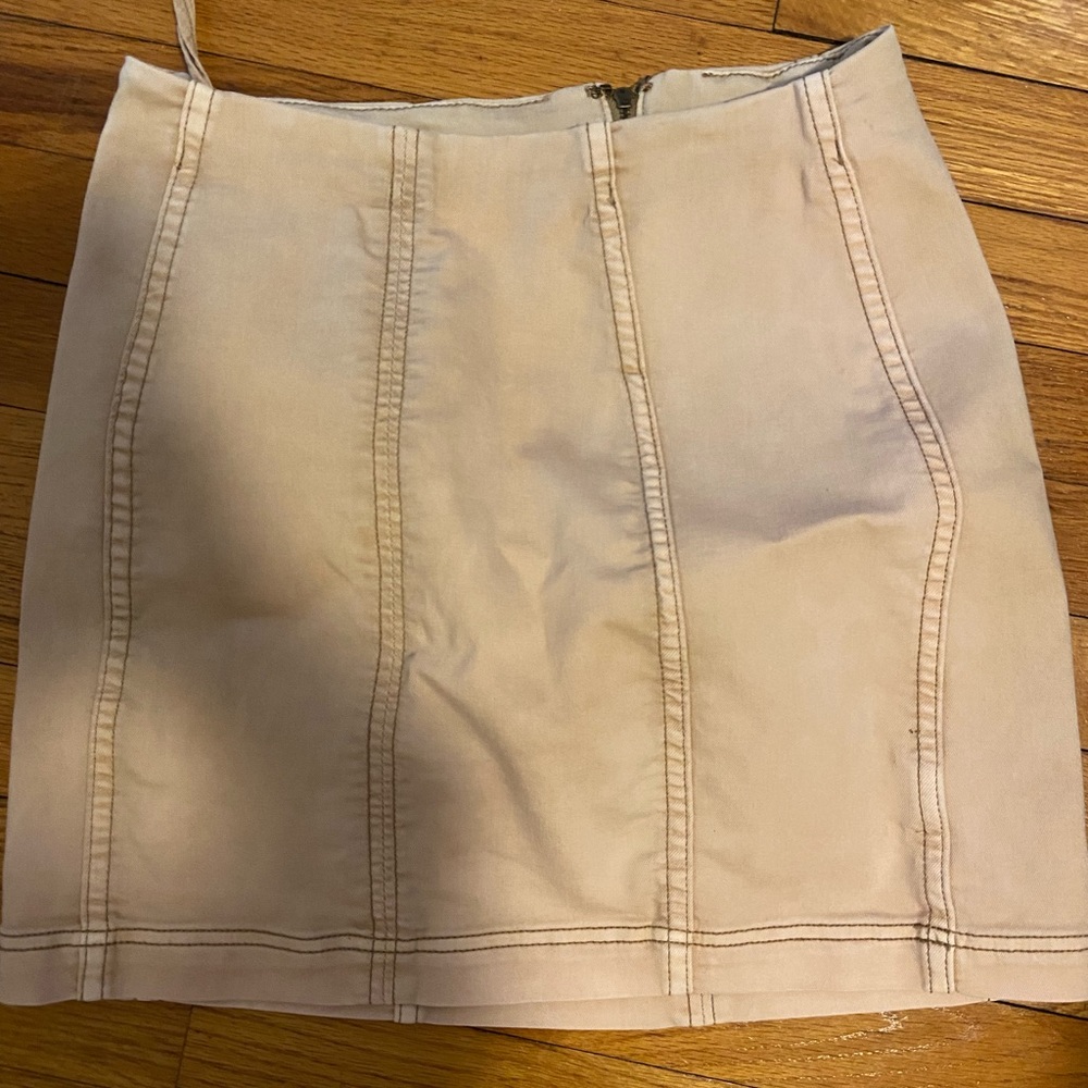 Free people corduroy mini skirt